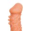 Телесная закрытая насадка с шершавой головкой Cock Sleeve Size S - 13,8 см. - Телесная закрытая насадка с шершавой головкой Cock Sleeve Size S - 13,8 см.