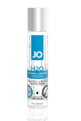 Лубрикант на водной основе JO Personal Lubricant H2O - 30 мл. Классический лубрикант JO Personal Lubricant H2O на водной основе. Все ингредиенты высшего качества. Максимально комфортная текстура для идеального, длительного гладкого скольжения без липкости и скатывания. Самый качественный лубрикант на рынке. Рекомендуется во всем мире врачами и фармацевтами. Лубрикант совместим со всеми материалами игрушек, изделиями из латекса и легко смывается водой. Глицерин растительного происхождения в составе. Предупреждение: cкользкий на поверхностях. Небольшое количество персонального лубриканта нанесите на интимные участки. Для использования с презервативом нанесите на наружную сторону презерватива. глицерин, вода, натрий карбоксиметилцеллюлоза, метилпарабен, пропилпарабен. Страна: США. Объем: 30 мл.