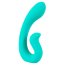 Бирюзовый вибратор NAIRA Dual Heads Vibrator - 17,5 см. - Бирюзовый вибратор NAIRA Dual Heads Vibrator - 17,5 см.