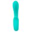 Бирюзовый вибратор NAIRA Dual Heads Vibrator - 17,5 см. - Бирюзовый вибратор NAIRA Dual Heads Vibrator - 17,5 см.