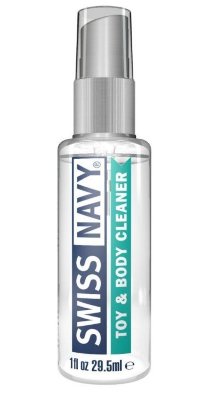 Очищающая пенка для игрушек и тела Swiss Navy Toy Body Cleaner Foamer - 29,5 мл. Секс-игрушки, если вы не хотите сделать их рассадниками бактерий, нуждаются в особом уходе. В этом деле вам поможет этот очиститель от Swiss Navy. В его состав входят антивирусные ингредиенты, противогрибковые, антибактериальные и деликатно очищающие вещества. Дезинфекция на высочайшем уровне, устранение всех бактерий, грибков и вирусов, очистка от силиконовых лубрикантов – дело пары минут. Страна: США. Объем: 29,5 мл.