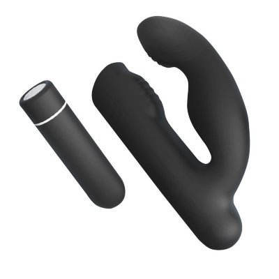 Черный вибромассажер Gladiator - 10,7 см. Длина: 10.7 см. Диаметр: 2.6 см. Оригинальный вибромассажёр для стимуляции эрогенных зон. Может использоваться во время прелюдии или секса для усиления удовольствия. Работа режима вибрации обеспечивается за счёт съёмной вибропули. Вибрация ощущается по всей поверхности интимного аксессуара. Благодаря компактным размерам гаджет поместится даже в небольшой сумочке. Его можно брать с собой в поездки. Вибромассажёр изготовлен из мягкого приятного на ощупь материала. Прост в использовании и уходе. Управление вибрацией в вибропуле с помощью кнопки на её корпусе Включение/выключение: нажать и несколько секунд удерживать кнопку на корпусе вибрпули. Должен загореться/погаснуть световой индикатор. Переключение режимов вибрации: краткое нажатие той же кнопки. Управление вибрацией в вибрпуле с помощью дистанционного пульта управления Включить вибропулю: нажать и несколько секунд удерживать кнопку на её корпусе. Должен загореться световой индикатор. Включить пульт: нажать и несколько секунд удерживать кнопку «вкл./выкл.» на пульте. Должен мигнуть световой индикатор. Переключение режимов вибрации на пульте: краткое нажатие соответствующей кнопки. Выключить пульт: нажать и несколько секунд удерживать кнопку «вкл./выкл.» на пульте. Должен мигнуть световой индикатор. Выключить вибропулю: нажать и несколько секунд удерживать кнопку на её корпусе. Должен погаснуть световой индикатор. Рабочая длина - 7 см. Страна: Китай. Материал: силикон. Батарейки: встроенный аккумулятор.