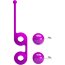 Лиловые вагинальные шарики Kegel Tighten Up III - Лиловые вагинальные шарики Kegel Tighten Up III