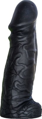 Чёрный фаллоимитатор-гигант DESPOT - 28 см. Длина: 28 см. Диаметр: 7.5 см. Что такое по-настоящему познать себя и свою глубину ощущений? Это, значит, выйти за существующие пределы! А чтобы выйти за эти пределы, тебе идеально подойдёт этот упругий, впечатляющего размера, фаллоимитатор-гигант из ПВХ, чёрного цвета с вздувшимися от возбуждения, венами. Строго оргазмическое приключение неизбежно и гарантировано! Цель непременно будет достигнута. Страна: Россия. Материал: поливинилхлорид (ПВХ, PVC).
