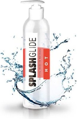 Возбуждающий гель-лубрикант SPLASHGLIDE HOT STIMULATIVE - 250 мл. Возбуждающий гель-лубрикант универсального действия, для мужчин и женщин. Вызывает прилив крови к половым органам у женщин и усиление эрекции у мужчин. Мягко питает и увлажняет интимную зону, обеспечивая приятное скольжение. Нанесите гель на половой член, половые губы и клитор за 5-10 минут до полового акта. Наиболее правильно это делать во время прелюдий. Гель повышает чувственные восприятия и усиливает оргазм. Подходит парам любого возраста. Не пачкает белье. очищенная вода, пропилен гликоль, глицерин, карбомер, экстракт листьев алоэ вера, консерванты, экстракт имбиря. Страна: Германия. Объем: 250 мл.