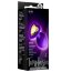 Фиолетовая анальная пробка с золотистым кристаллом-сердцем Bling Plug Small - 7,6 см. - Фиолетовая анальная пробка с золотистым кристаллом-сердцем Bling Plug Small - 7,6 см.