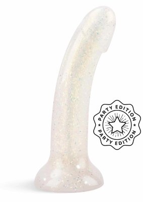 Фаллоимитатор из жидкого силикона с блестками Dildolls Extravaganza Длина: 18 см. Диаметр: 3.5 см. Погрузитесь в эксцентричную феерию с лимитированной версией Dildolls - Extravaganza! Этот уникальный фаллоимитатор создан для того, чтобы добавить ярких красок в ваши интимные моменты. Наслаждайтесь его мягкостью и эластичностью, благодаря премиальному жидкому силикону, который подарит невероятные ощущения. Этот аксессуар идеально подходит как для пар, так и для сольных экспериментов. Но не упустите шанс — лимитированная версия доступна только до тех пор, пока не исчезнет с прилавков навсегда! Поймайте свою Extravaganza и осветите свои ночи! Рабочая длина - 14,8 см. Страна: Китай. Материал: силикон.