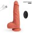 Телесный перезаряжаемый вибратор-реалистик с возвратно-поступательными движениями - 22,5 см. - Телесный перезаряжаемый вибратор-реалистик с возвратно-поступательными движениями - 22,5 см.