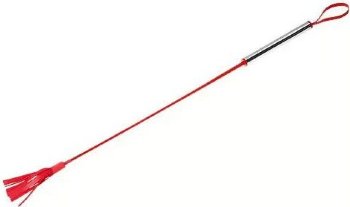 Красный латексный стек с лентами - 62 см.