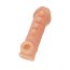 Телесная закрытая насадка с шишечками Cock Sleeve Size M - 15,6 см. - Телесная закрытая насадка с шишечками Cock Sleeve Size M - 15,6 см.