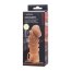 Телесная закрытая насадка с шишечками Cock Sleeve Size M - 15,6 см. - Телесная закрытая насадка с шишечками Cock Sleeve Size M - 15,6 см.