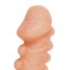 Телесная закрытая насадка с шишечками Cock Sleeve Size M - 15,6 см. - Телесная закрытая насадка с шишечками Cock Sleeve Size M - 15,6 см.