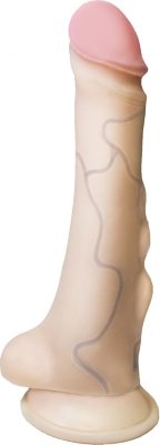 Фаллоимитатор REAL Standard с наплывами - 15 см. Длина: 19.5 см. Диаметр: 4.2 см. Дочь одного римского императора Августа Юлия имела сексуальные связи с 80-ю тысячами мужчин, за что была сослана на необитаемый остров. Но этого наказания можно было бы легко избежать, если бы она использовала этот современный, двухслойной структуры фаллоимитатор, созданный по технологии экзопротезирования. Он лучше натурального пениса, потому что такой же на вид и на ощупь, при этом всегда готов удовлетворить свою требовательную хозяйку по высшему разряду: ласково, нежно, но при этом настойчиво и максимально точно. С ним любые игры станут многограннее, эмоциональнее и оргазмичнее. Не требует батареек и сверх ухода. Рабочая длина - 15,5 см. Диаметр головки - 3,5 см. Страна: Россия. Материал: неоскин.