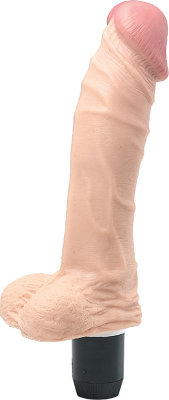 Реалистичный гнущийся водонепроницаемый вибромассажёр ORGASMIC TOWER 7 - 17,8 см. Длина: 17.8 см. Диаметр: 3.7 см. Реалистичный гибкий вибратор, многоскоростной. Не содержит фталатов. Страна: Китай. Материал: поливинилхлорид (ПВХ, PVC). Батарейки: 3 шт., тип AAA.