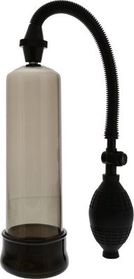 Вакуумная помпа MENZSTUFF PENIS ENLARGER SMOKE Длина: 19 см. Диаметр: 5 см. Мужская вакуумная помпа дымчатого цвета с колбой из пластика. На конце колбы уплотнитель-насадка. В комплекте качественный гибкий шланг и прочная резиновая груша. Страна: Китай. Материал: анодированный пластик (ABS).
