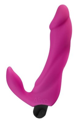 Ярко-розовый вибростимулятор Bifun Pro для точки G - 14,9 см. Длина: 14.9 см. Диаметр: 2.9 см. Bifun Pro — перезаряжаемый вибрирующий стимулятор изогнутой формы, идеально подходящий для стимуляции зоны G и клитора. Играть одному или с партнером и получать разностороннее яркое удовольствие — выбирайте! Он мягкий, бархатистый и не содержит фталатов. 10 режимов вибрации. Страна: Китай. Материал: силикон. Батарейки: встроенный аккумулятор.