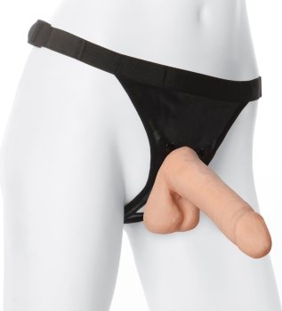 Трусики с насадкой Vac-U-Lock Set 7 ULTRASKYN Ultra Harness - 17,3 см.