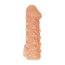 Телесная закрытая насадка с пучками шишечек Cock Sleeve Size S - 13,8 см. - Телесная закрытая насадка с пучками шишечек Cock Sleeve Size S - 13,8 см.